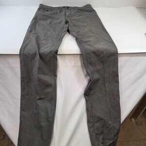 Hugo Boss Mens Pants Size 32/34 Gray Italian Fabric Business Casual